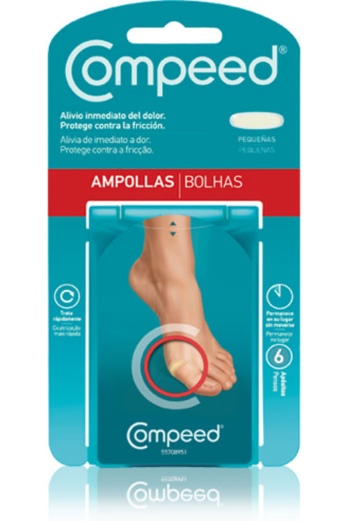 COMPEED AMPOLLAS PEQUEÑAS 6 APOSITOS