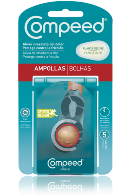 COMPEED AMPOLLAS PLANTA DEL PIE 5 APOSITOS