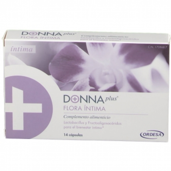 DONNA PLUS FLORA INTIMA 14 CAPSULAS