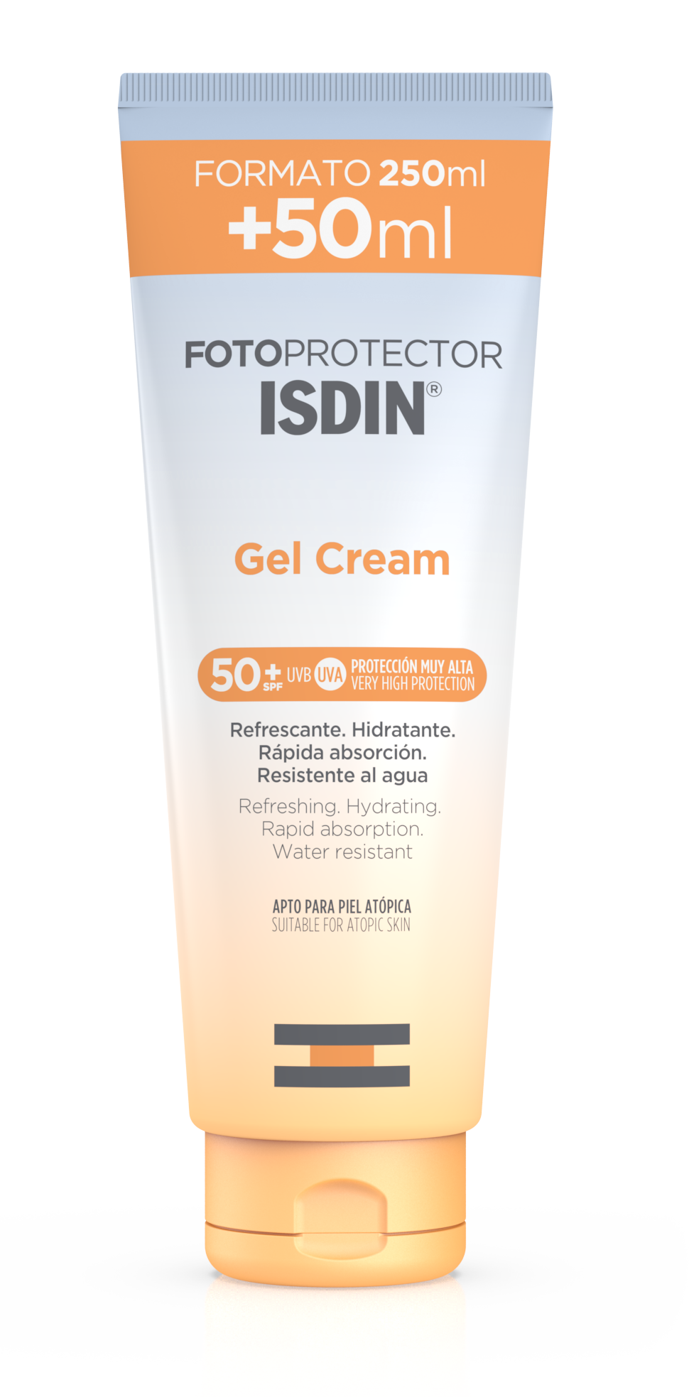 FOTOPROTECTOR ISDIN 50+ GEL CREAM 200ML + 50ML