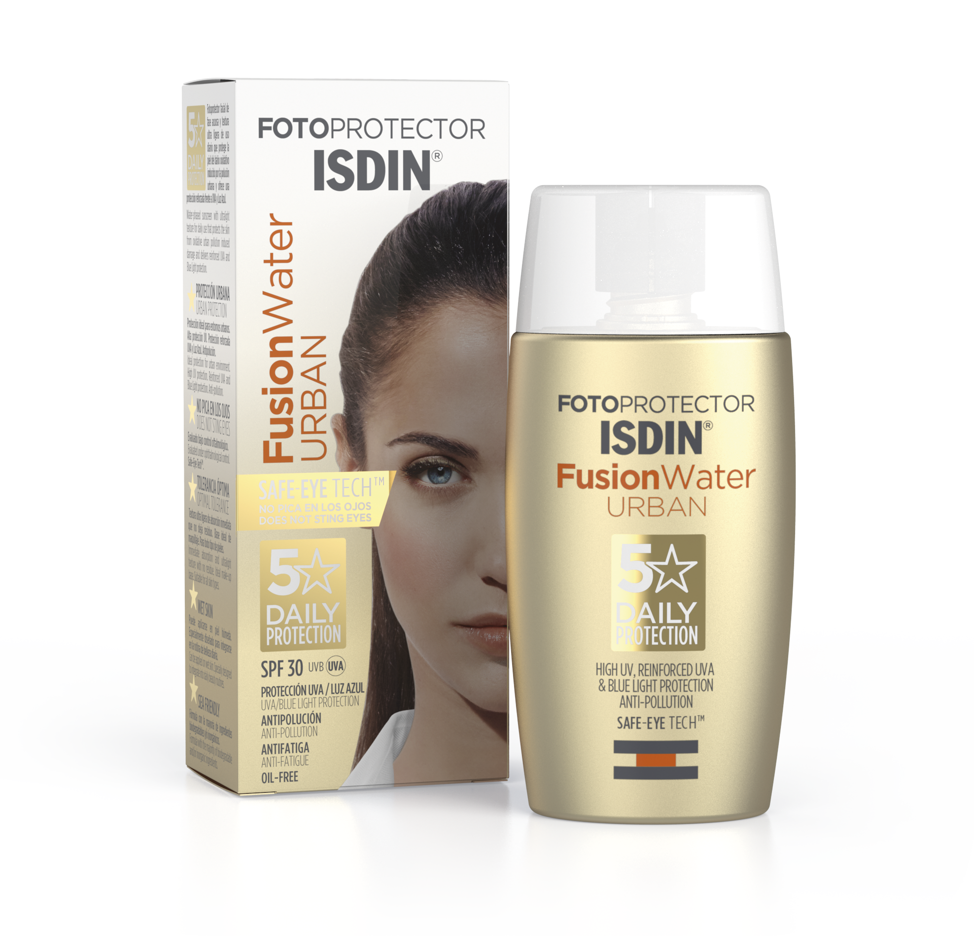 FOTOPROTECTOR ISDIN FUSION WATER URBAN SPF 30+ 50ML 