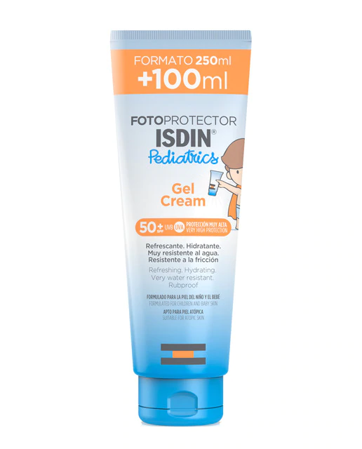 FOTOPROTECTOR ISDIN PEDIATRICS 50+ GEL CREMA 250ML + 100ML 