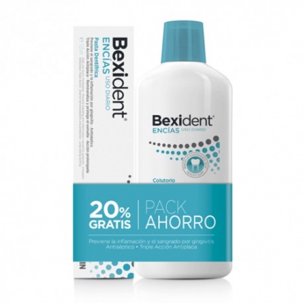 PACK BEXIDENT ENCIAS COLUTORIO 500ML + PASTA 125ML