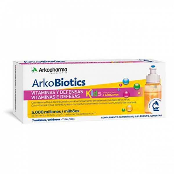 ARKOPROBIOTICS VITAMINAS Y DEFENSAS NIÑOS