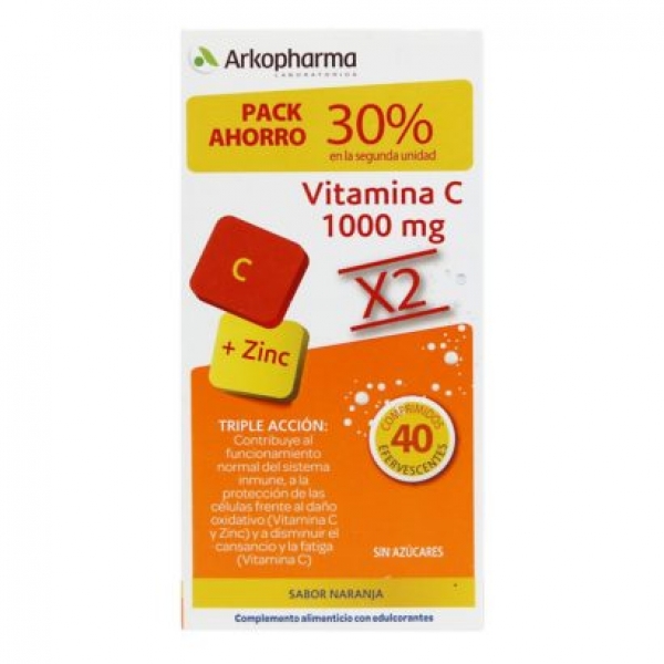 ARKOVITAL VITAMINA C 2X20 COMPRIMIDOS