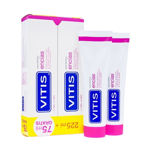 VITIS DUPLO PASTA DENTIFRICA ENCIAS 2X150ML