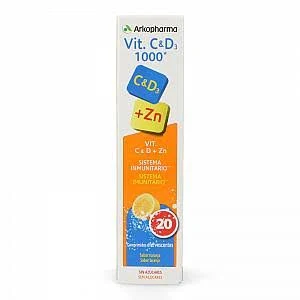 ARKOPHARMA VITAMINA C & D3 20COMPRIMIDOS EFERVESCENTES