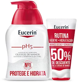 EUCERIN PH5 OLEOGEL DE MANOS 250ML + CREMA DE MANOS HIDRATANTE 75ML