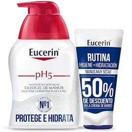 EUCERIN PH5 OLEOGEL DE MANOS 250ML + CREMA DE MANOS REPARADORA 75ML