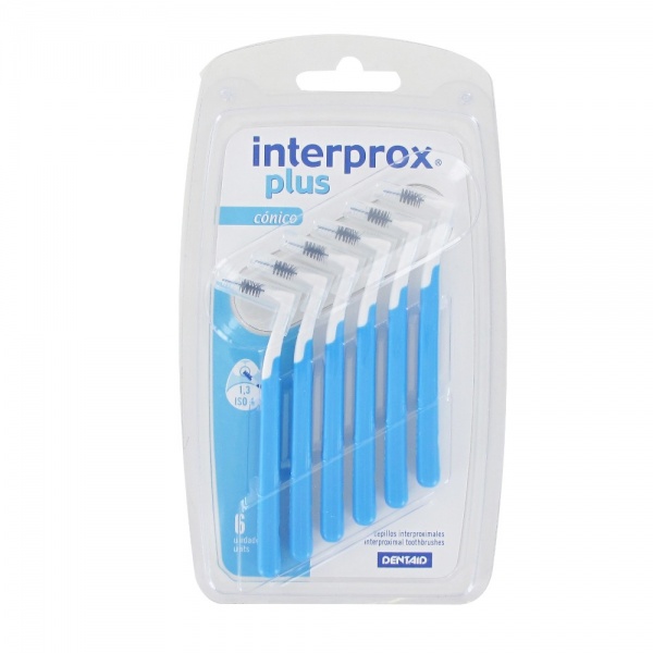 INTERPROX PLUS CÓNICO 6 UNID