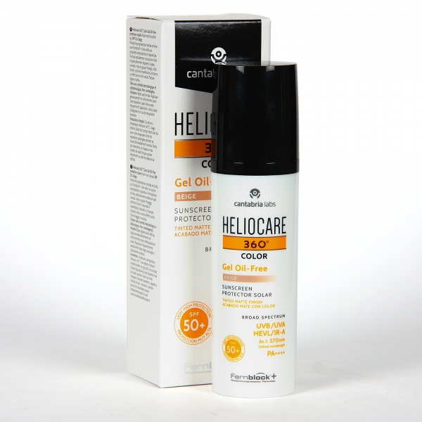 HELIOCARE 360º GEL OIL-FREE SPF 50+ COLOR BEIGE 50ML