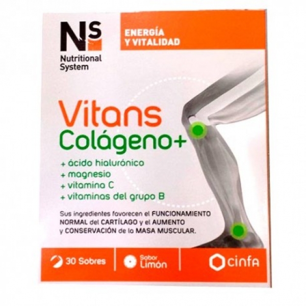 NS VITANS COLAGENO+ 30 SOBRES