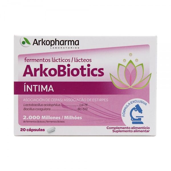 ARKOPROBIOTICS INTIMA 20 CAPSULAS