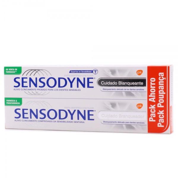 DUPLO SENSODYNE CUIDADO BLANQUEANTE