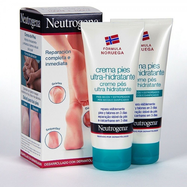 NEUTROGENA DUPLO CREMA PIES 100ML + 100ML 