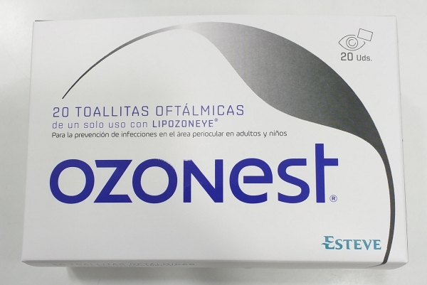 OZONEST TOALLITAS OFTALMICAS 20UNID 