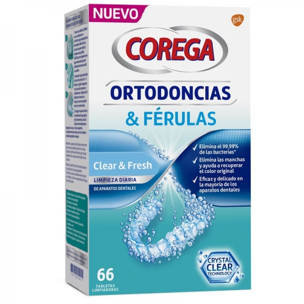 COREGA ORTODONCIAS 66 TABLETAS