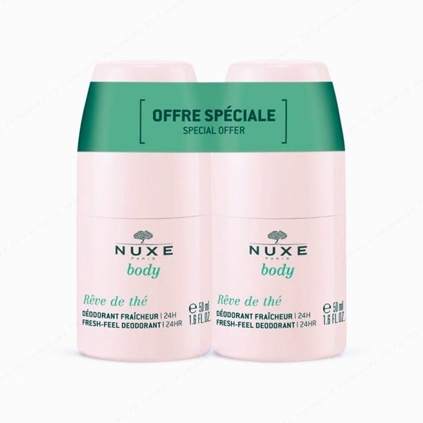 NUXE BODY REVE DE THÉ DUPLO DESODORANTE 2X50ML