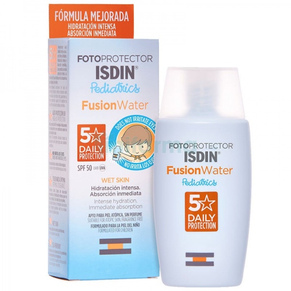 FOTOPROTECTOR ISDIN PEDIATRICS FUSION WATER 50+ 50ML