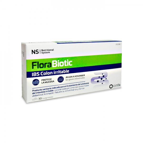 FLORABIOTIC IBS COLON IRRITABLE 30 COMPRIMIDOS