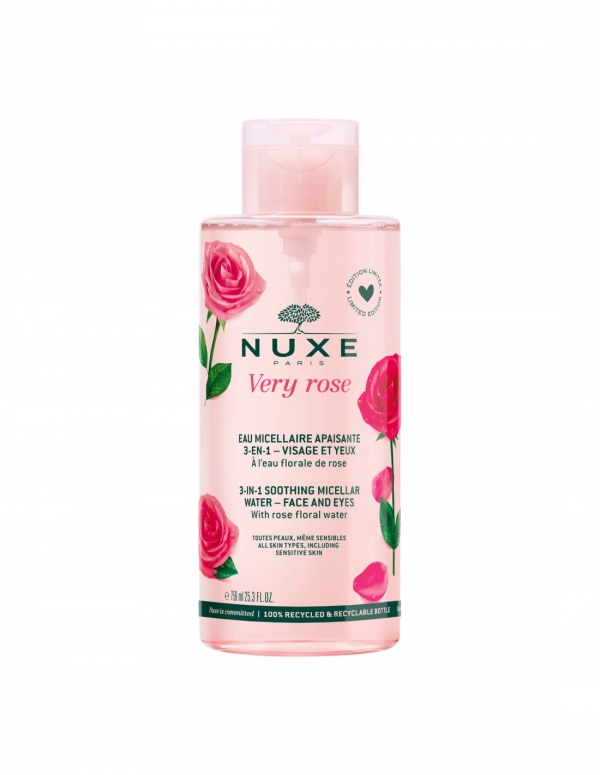 NUXE VERY ROSE AGUA MICELAR CALMANTE MAXI 750ML