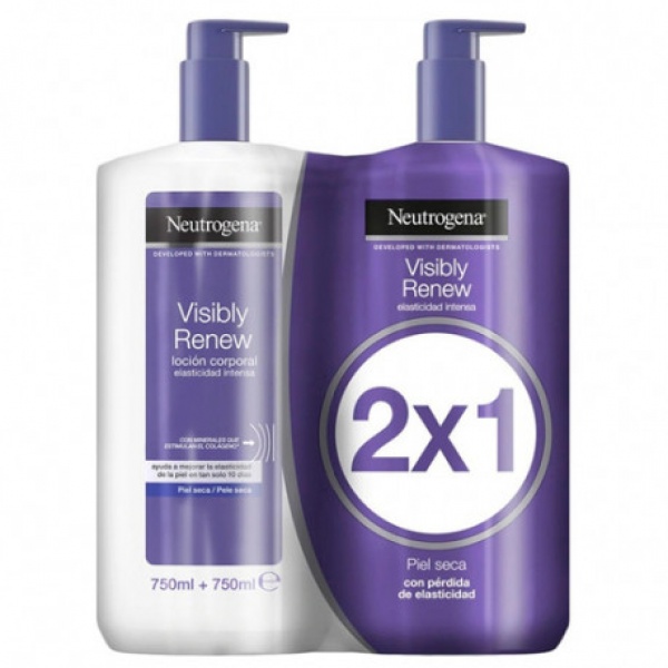 NEUTROGENA LOCION CORPORAL ELASTICIDAD INTENSA 750ML + 750ML