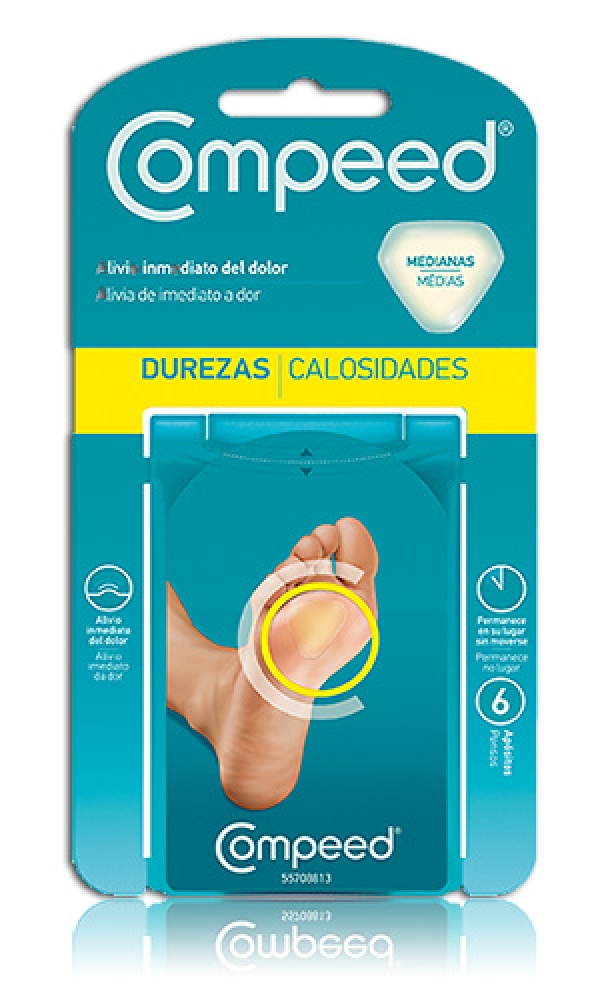 COMPEED DUREZAS MED 6 UDS