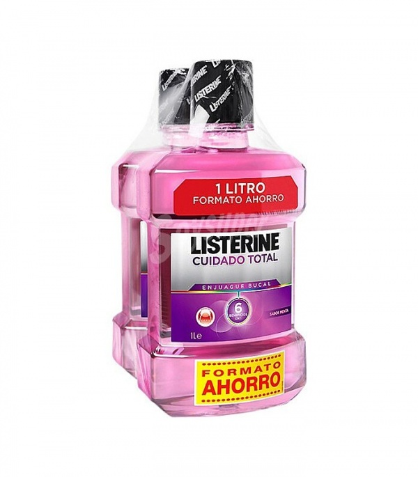 LISTERINE CUIDADO TOTAL DUPLO 2 X 1 LITRO 