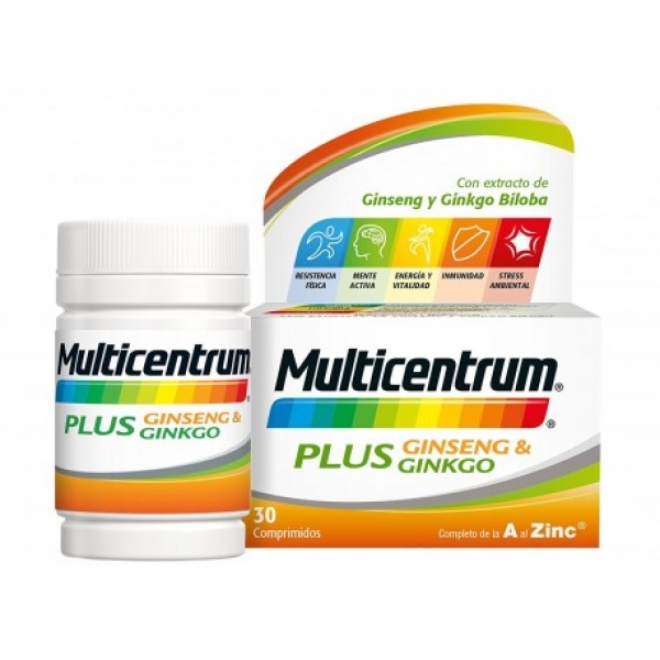 MULTICENTRUM PLUS 30 COMPRIMIDOS