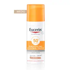 EUCERIN PHOTOAGING CONTROL TINTE MEDIO SPF50 50ML