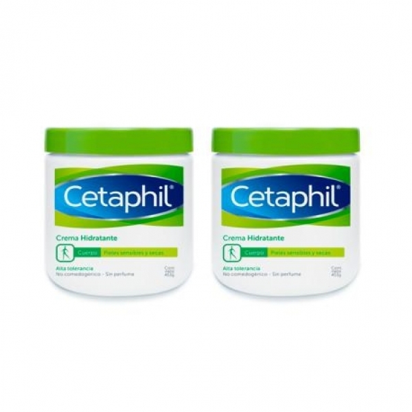 CETAPHIL DUPLO CREMA HIDRATANTE CORPORAL 2X453GR