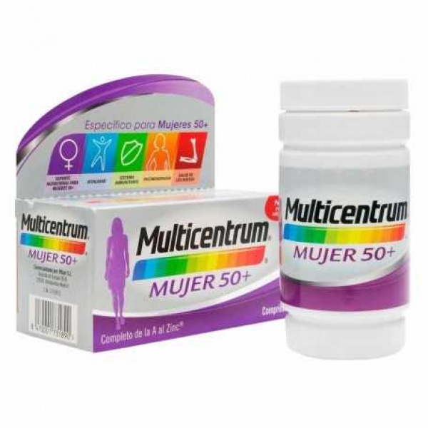 MULTICENTRUM MUJER 50+ 90 COMPRIMIDOS