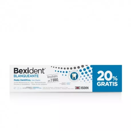 BEXIDENT BLANQUEANTE PASTA 125ML+20%