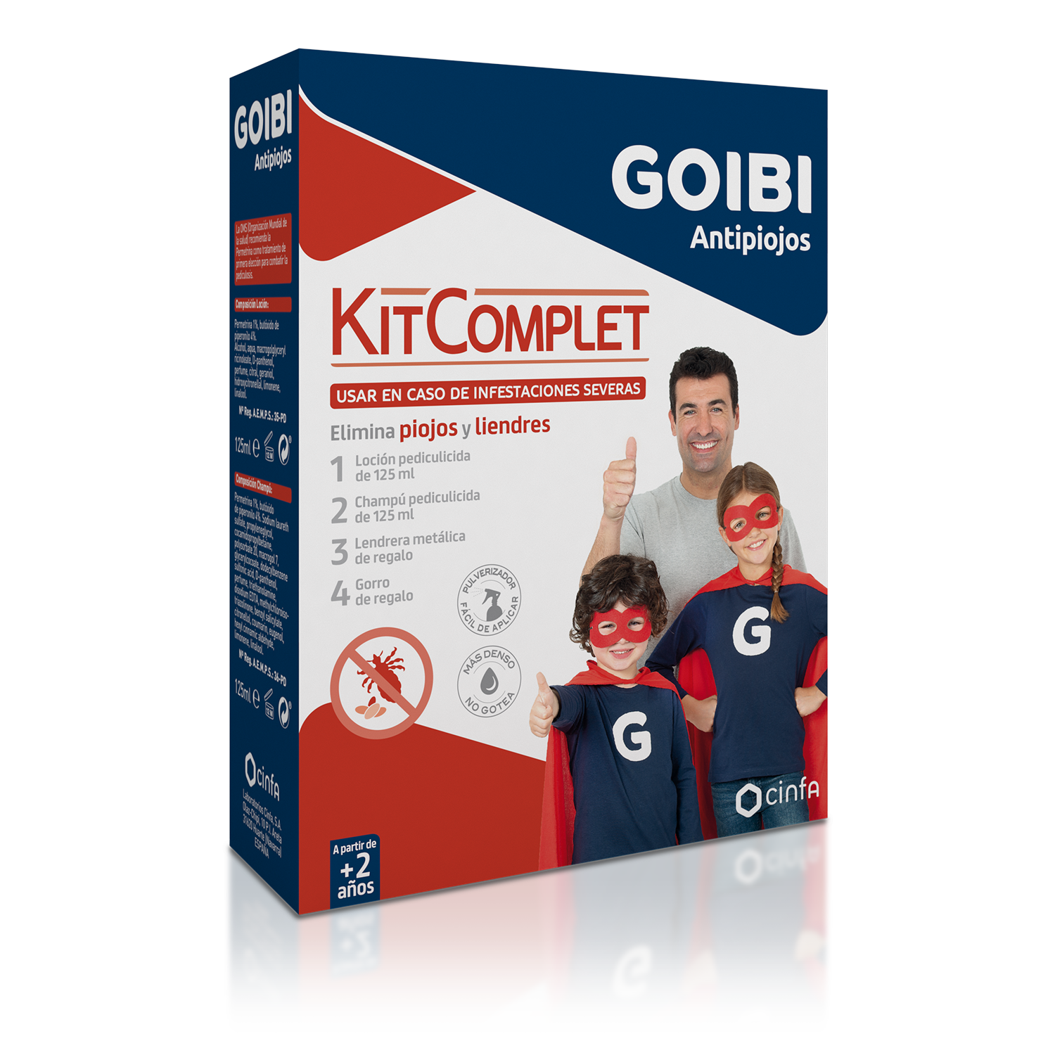 GOIBI KIT COMPLET PIOJOS Y LIENDRES