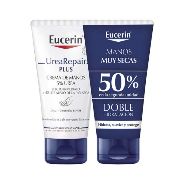 EUCERIN UREAREPAIR PLUS CREMA DE MANOS 2X75ML