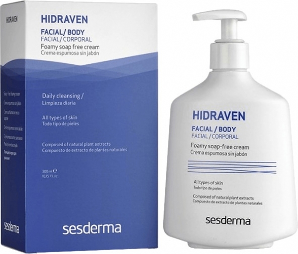 SESDERMA HIDRAVEN CREMA ESPUMOSA SIN JABON 300ML