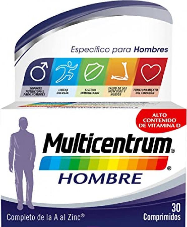 MULTICENTRUM HOMBRE 30 COMPRIMIDOS