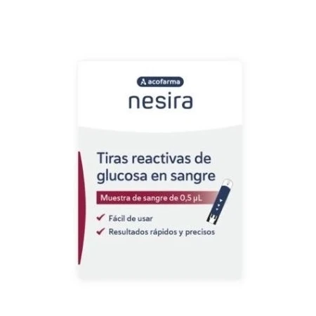 ACOFAR TIRAS REACTIVAS GLUCOSA 25 UNIDADES