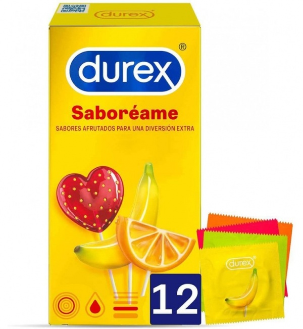 DUREX SABOREAME 12 UNID