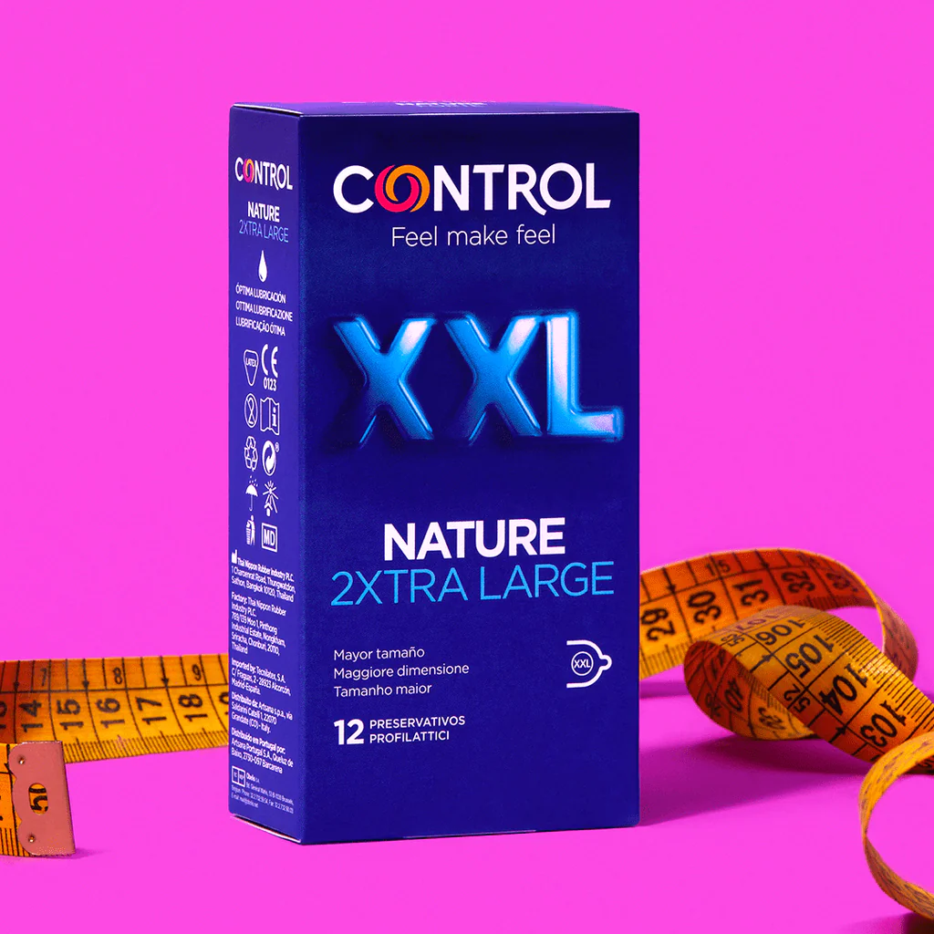 CONTROL XXL NATURE 12 UNIDADES