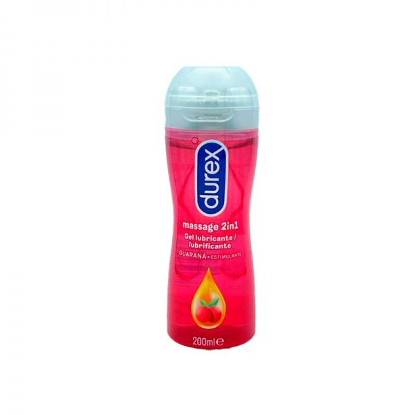 DUREX PLAY MASSAGE 2 EN 1 GUARANÁ 200ML