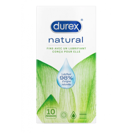 DUREX NATURALS 10 PRESERVATIVOS