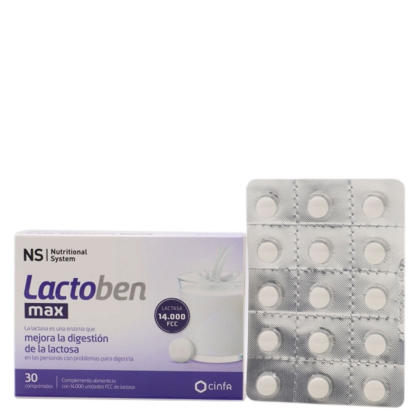 LACTOBEN MAX 30 COMPRIMIDOS