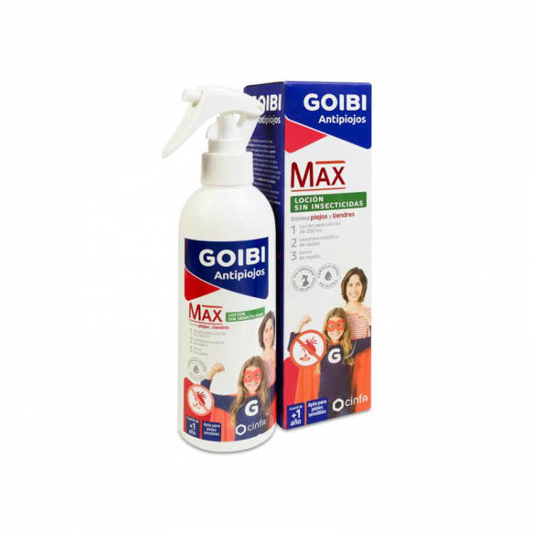 GOIBI MAX LOCION ANTI PIOJOS 200ML