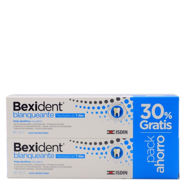 BEXIDENT BLANQUEADOR DUPLO PASTA 2X125ML