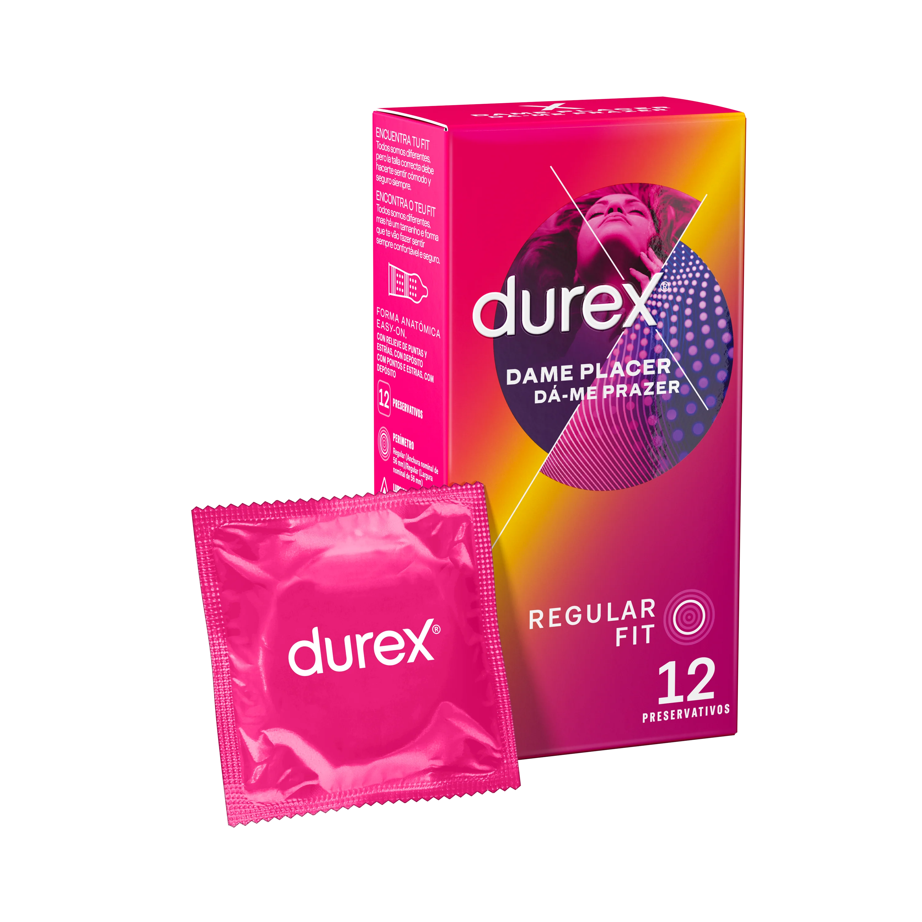 DUREX DAME PLACER 12 UNID