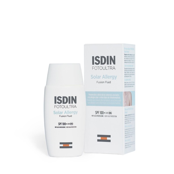 FOTO ULTRA ISDIN 100+ SOLAR ALLERGY FUSION FLUID 50ML