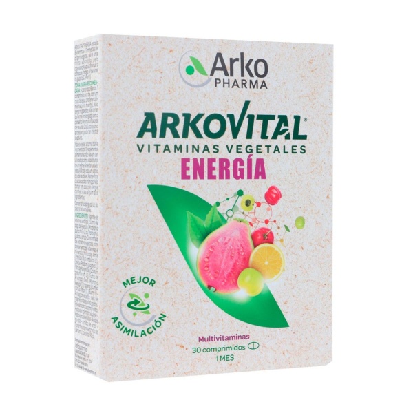 ARKOVITAL PURA ENERGIA 30 COMPRIMIDOS