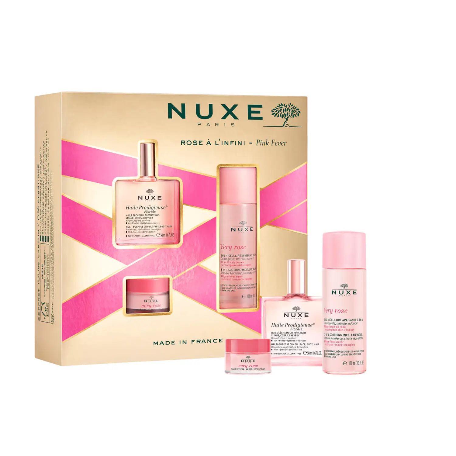 NUXE COFRE TRATAMIENTO FACIAL ROSA