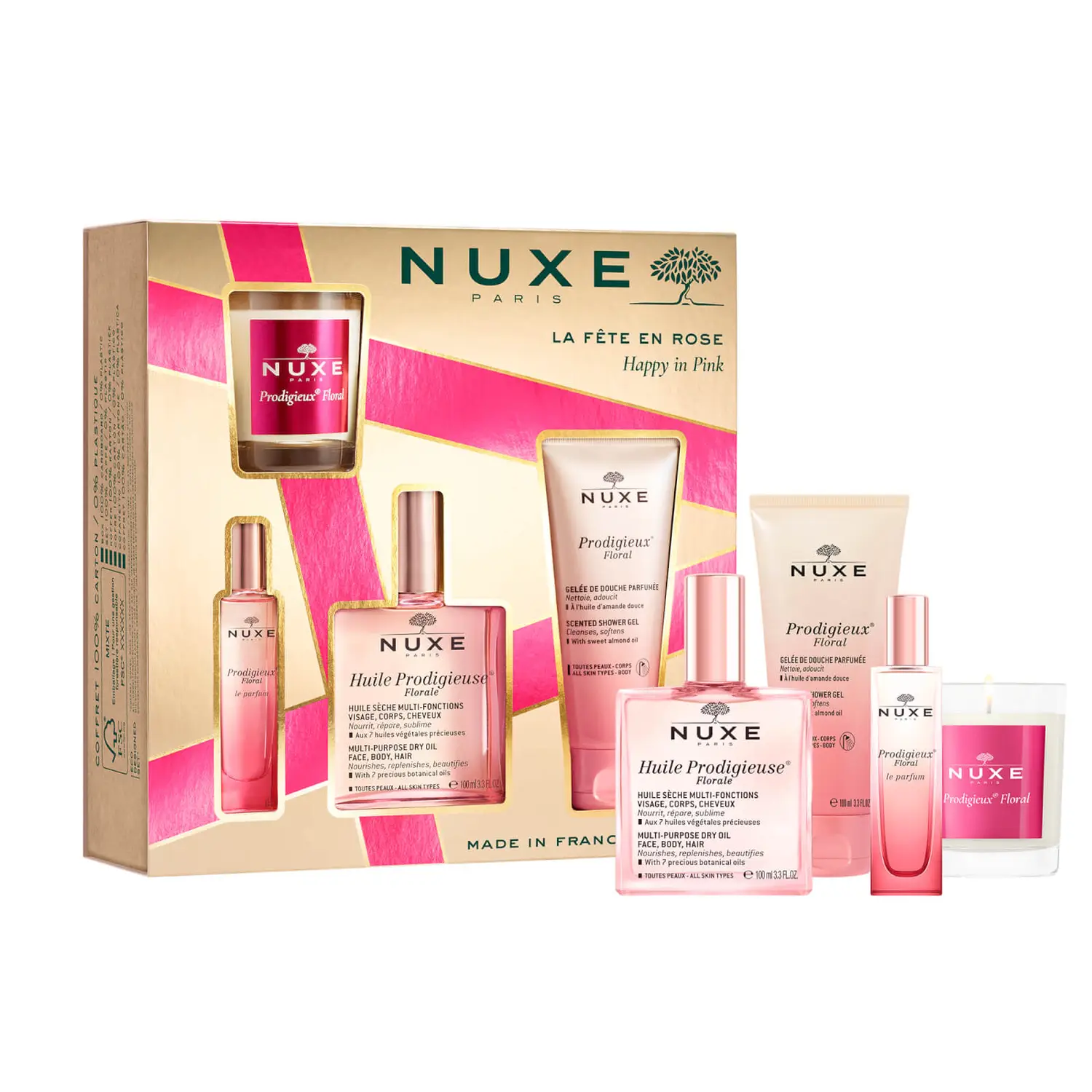 NUXE COFRE HAPPY IN PINK